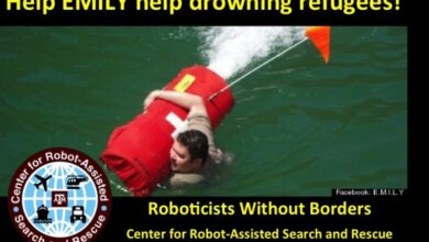 Help EMILY robot help drowning refugees