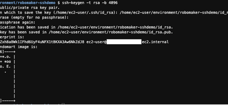 Running an SSH server on AWS RoboMaker