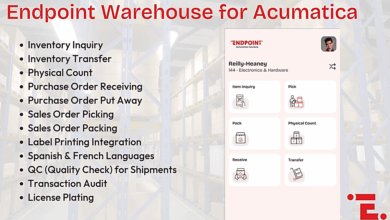 Endpoint Warehouse for Acumatica…with Expanded Functionality Forthcoming